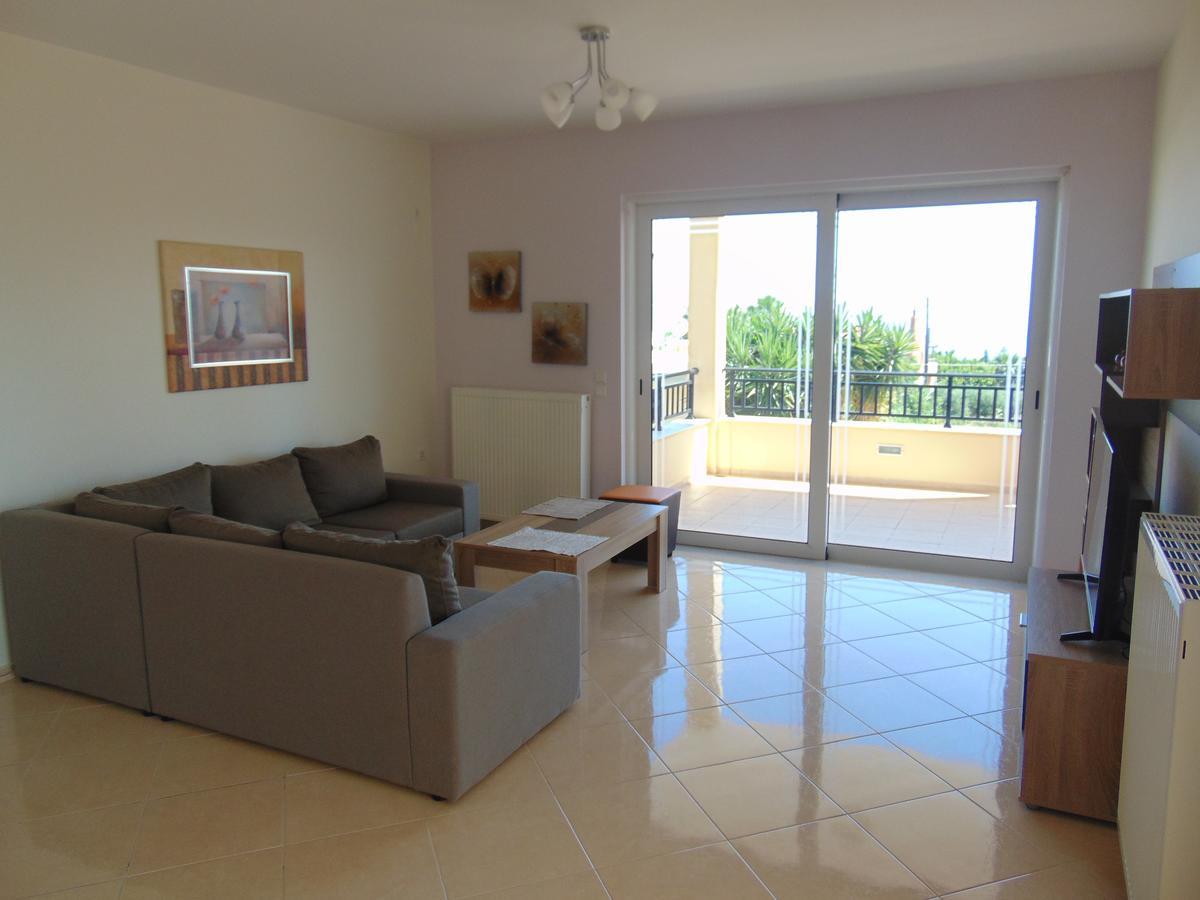 Bright Home In Rethymno Bagian luar foto